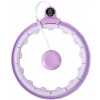 Hula hoop obruč Home FH02 so závažím a počítadlom fialová