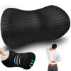 VANKÚŠ DO AUTA BEDROVÁ OPIERKA SEDADLA ERGONOMICKÝ 48 CM