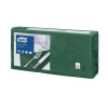 Tork servítky 1/4 sklad 2V Advanced Lunch tmavozelená 32x32cm
