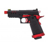 Vorsk Airsoftová pištoľ Hi-Capa 3.8 PRO, GBB - Red MATCH