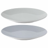 Stelton Jedálenský tanier EMMA 22 cm, sada 2 ks, modrá farba, kamenina
