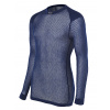 Tričko BRYNJE Super Thermo Shirt w/inlay modré dl.rukáv M