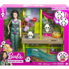 Bábika bábika Barbie veterinárna starostlivosť o pandy sada HKT77