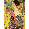 ENJOY Puzzle Gustav Klimt: Dáma s vejárom 1000 dielikov