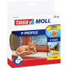 tesa P-Profil 05391-00101-02 těsnicí páska tesaMOLL® hnědá (d x š) 25 m x 9 mm 25 m