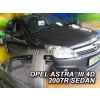 Deflektory - Opel Astra H Sedan 2004-2014 (+zadné)