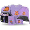 BAAGL SET 5 Zippy Kapybara: aktovka, peračník, sáčok, zástera, peňaženka