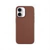 Epico Mag+ kožený kryt iPhone 16 Plus - hnědá 90910131700001