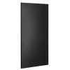 Sapho ENIS kúpeľňový sálavý vykurovací panel 600W, IP44, 590x1200 mm, čierna mat RH600B