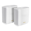 ASUS ZenWiFi AX (XT9) AX7800 1er Pack Weiß Trojpásmový (2,4 ghz/5 ghz/5 ghz) Wi-Fi 6 (802.11ax) Biela 4 Vnútorný (90IG0740-MO3B60)