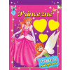 Princezné - vyfarbuj nálepkami