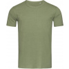 STEDMAN CREW NECK T MORGAN / Pánske vypasované tričko - military green XL