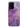 Lesklý kryt Mobiwear Glossy - Xiaomi Redmi Note 12 5G - G050G - Fialový mramor (Prémiové lesklé pouzdro, obal, kryt Mobiwear Glossy na mobil Xiaomi Redmi Note 12 5G - G050G - Fialový mramor, materiál