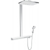 Hansgrohe Rainmaker Select sprchová súprava nástenná s termostatom chrómová-biela 27028400
