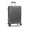 Heys Luxe M Gunmetal kufor + kozmetická taštička zadarmo