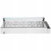 SucceBuy Ohrievač jedla 1700W 1468x730x382MM Kapacita 10x8KS