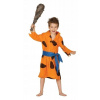 Kostým pre chlapca- Jaskynné jaskynné oblečenie Dzikus 146 (Spiderman kostým kostým 92-98 s rukavicové spúšťače)