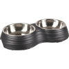 Flamingo Aschau Double Bowl - dvojitá miska pre psov a mačky - S
