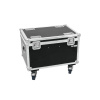ROADINGER Flightcase 4x LED MFX-3 with wheels