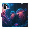 Flip pouzdro iSaprio - Xiaomi Redmi Note 10 / Note 10S - Jellyfish - kapsičky na karty (Knížkový flip kryt, obal, pouzdro iSaprio na mobil Xiaomi Redmi Note 10 / Note 10S - Jellyfish - 360° ochrana te