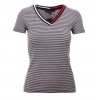 Tommy Hilfiger dámské tričko pruhované modro bílé Velikost: S
