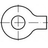 podložka plochá s lalokom 21 mm 42 mm ocel 250 ks TOOLCRAFT TO-6853524; TO-6853524
