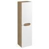 Sapho WAVE skrinka vysoká 35x140x30cm, ľavá/pravá, biela/dub cuneo, WA245-3025