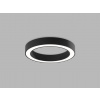 LED2 1273653DT Stropné svietidlo SATURN SLIM 60, LED, 50W, 3000K/4000K, 3700lm, IP20, čierna, TRIAC