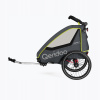 Detský príves na bicykel Qeridoo Qupa 2 lime