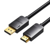 Kábel DisplayPort 1.2 na HDMI 1.4 Vention HADBI 1080p 60Hz, 3 m (čierny)