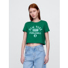 GAP Crop T-shirt - Women's zelená S GAP 1200140267601