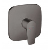 Hansgrohe 71765340 TALIS E sprchová podomietková batéria, vrch.diel, kefovaný čierny chróm HG 71765340