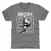 Los Angeles Kings - Wayne Gretzky Outline Gray NHL Tričko XL/USA=XXL/EU