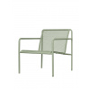 Ferm Living Kreslo Dapple Lounge s podrúčkami Tea Green – zelené