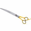 Geib Crab Crab Curved Scissors Level 1 - zakrivené nožnice na strihanie zvierat s jednostranným mikrorezom - Veľkosť: 9,5