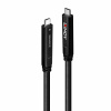 Kábel USB 3.2 Gen 2, Typ C CM/CM 15m, 10Gbps, PD 60W 20V3A, čierny, aktívny, optický
