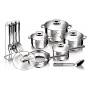 Blaumann Sada nádobí nerez 17 ks Jumbo Gourmet Line BL-3133