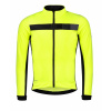 Bunda FORCE FROST softshell, fluo-čierna M