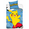 Carbotex bavlna obliečky Pokémon Pikachu a Pokéball 100% bavlna Renforcé 70x90 140x200