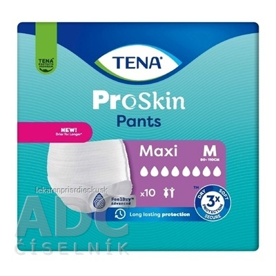 TENA Pants Maxi M naťahovacie inkontinenčné nohavičky (inov.2024) 1x10 ks