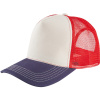 SOL's Collection Kšiltovka Blink, Trucker, 5 panelová COT254451aol99-off white/f UNI Bílá off/navy french/červená bright