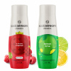 SodaStream Sirupy do saturátora Malina Zero Cukor + Lemon Lime Koncentrát