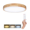 Solight WO8010 LED osvětlení s dálkovým ovladačem Solid Oak, 60W, 4200lm, 51cm, změna chromatičnosti, stmívatelné