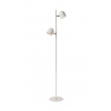 LUCIDE SKANSKA-LED Floor Lamp 2x5W H141cm White 03703/10/31