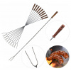 Grilovacie špajdle, ihly - Bonfire Sticks Saussage of the Grill Fork 100 cm -10ks (Bonfire Sticks Saussage of the Grill Fork 100 cm -10ks)