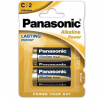PANASONIC Alkalické baterie Alkaline Power LR14APB/2BP C 1,5V (Blistr 2ks) (5020,09)