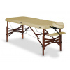 Skladací masážny stôl HABYS® Panda Farba: béžová (#33) - Vinyl Flex, Veľkosť a farba rámu: 180 x 70 cm - buk tmavý od 180*60 cm | od 12,5 kg | 6 farieb