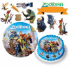 DIGITÁLNA TLAČ Opłatek na tort Zvieratko Zootopia POSTAVY + TEXT 4