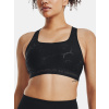 Under Armour Dámska podprsenka UA Crossback Mid Emboss Čierna XS
