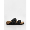 Birkenstock Arizona Synthetics Narrow (leo black) 39, čierna